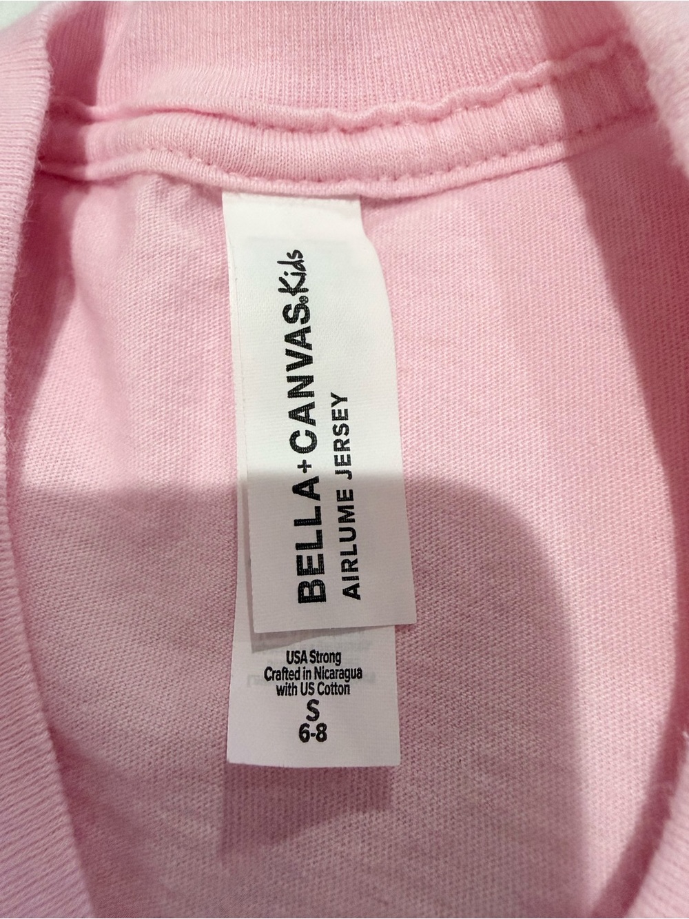 Bella + Canvas Pink 'Driving Bananas' Graphic Tee Size S (6-8) - Picture 6 of 6